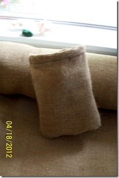 Burlap Insert