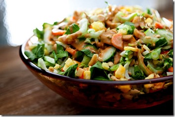 Bok Choy and Pineapple Salad 1