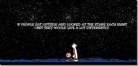 Sitting Staring at Stars