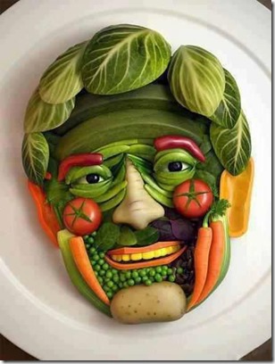 Veggie Face Man