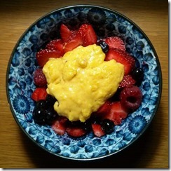 Berries with Orange Sabayon