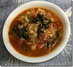 Shrimp and Fall Greens Gumbo