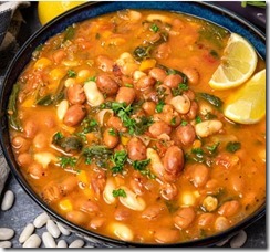 Greek Three Bean Soup